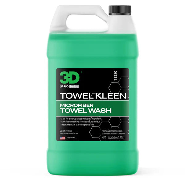 3D Towel Kleen Microfiber Detergent