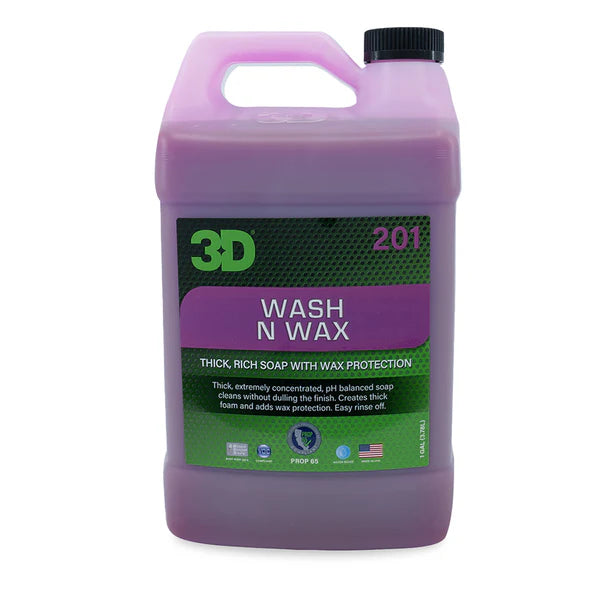 3D Wash & Wax Car Soap