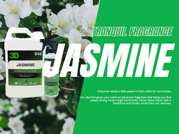 3D Jasmine Scent Air Freshener