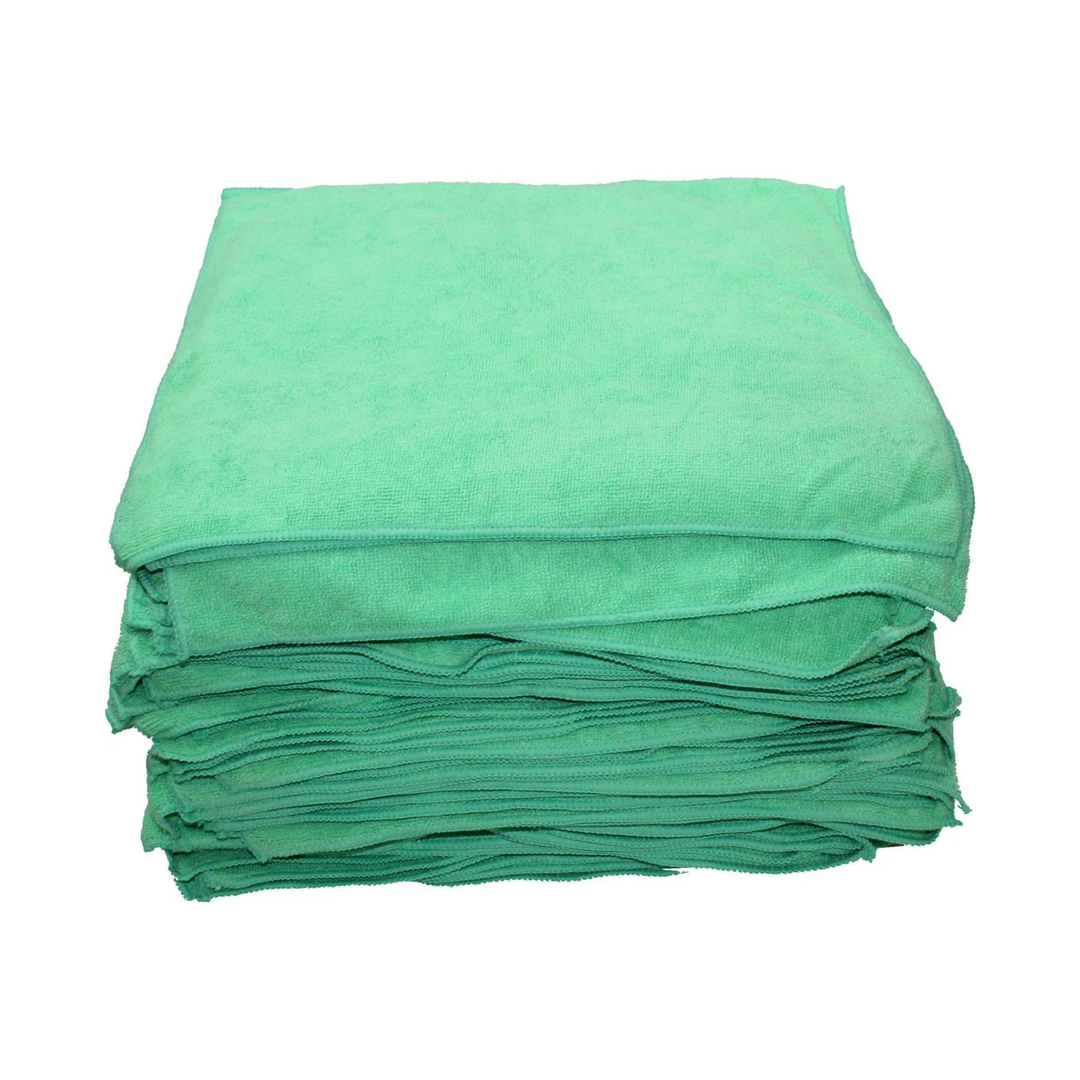 Hi Tech Industries Green Microfiber Towel