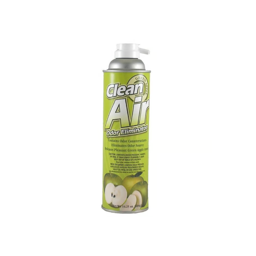 Hi Tech Industries Clean Air Odor Eliminator Green Apple