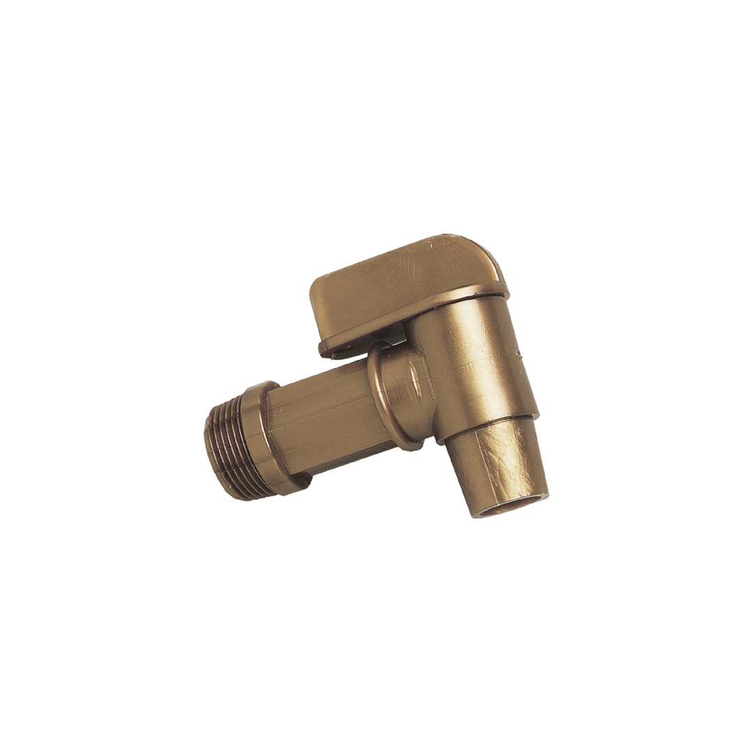 Gold Plastic Drum Faucet 3/4"